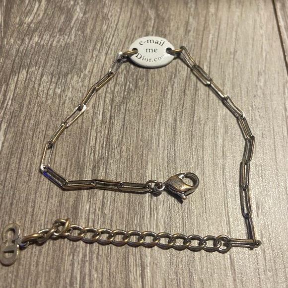 SOLD Vintage“Email me at Dior.com”double sided bracelet - Picture 3 of 10